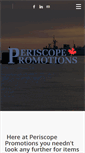 Mobile Screenshot of periscopepromotions.com